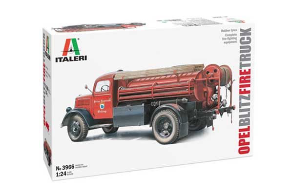 Пожежна машина опель бліц (Italeri 3966) 1/24