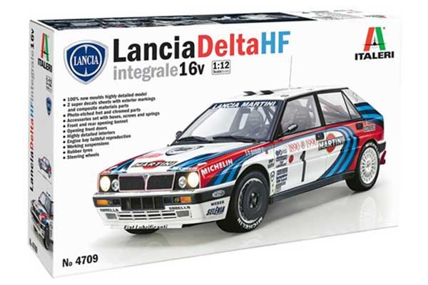 Lancia Delta HF integrale 16v (Italeri 4709) 1/12