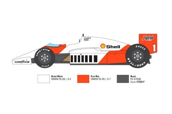 McLaren MP42C (Italeri 4711) 1/12