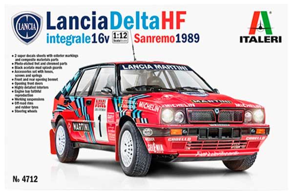 Lancia Delta HF Integrale Sanremo 1989 (Italeri 4712) 1/12