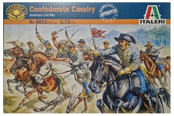Кавалерия Конфедерации (Italeri 6011) 1/72