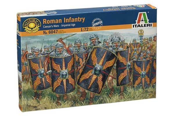 Римська піхота - війни Цезаря (Italeri 6047) 1/72