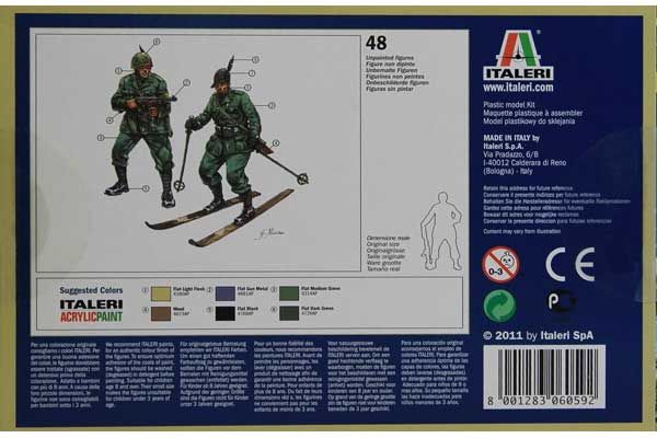 Alpini - Итальянские горные войска (ITALERI 6059) 1/72