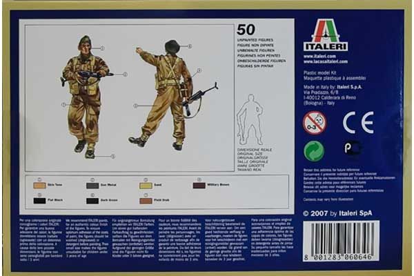 Британские коммандос (ITALERI 6064) 1/72