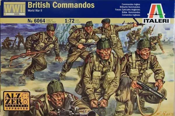 Британские коммандос (ITALERI 6064) 1/72