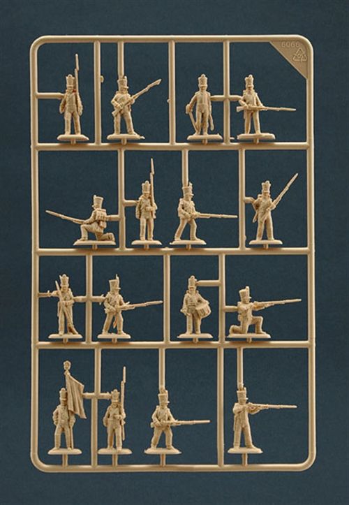 Французька легка піхота (Italeri 6066) 1/72