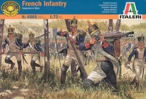 Французька легка піхота (Italeri 6066) 1/72