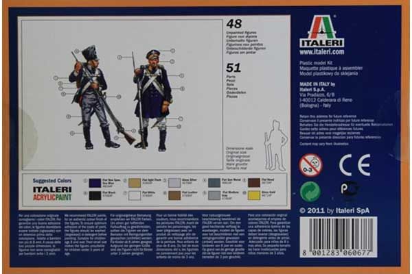 Прусская пехота (ITALERI 6067) 1/72