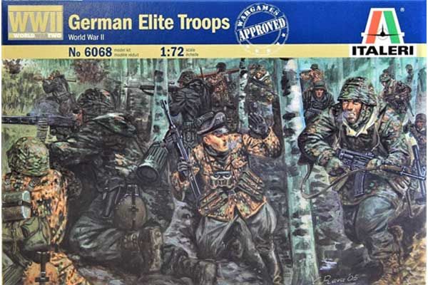 Немецкие элитные войска (ITALERI 6068) 1/72