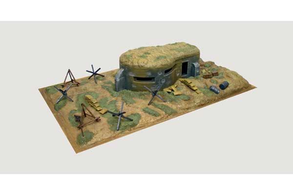 Бункер и аксессуары (Italeri 6070) 1/72