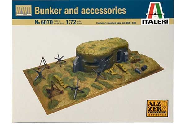 Бункер и аксессуары (Italeri 6070) 1/72