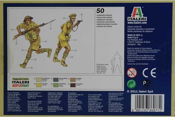 Британская 8-я армия (ITALERI 6077) 1/72