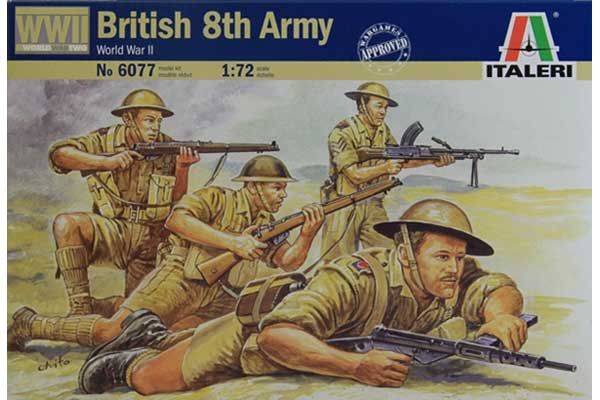 Британская 8-я армия (ITALERI 6077) 1/72