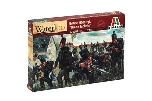 Ватерло (200 років) 95-й ргт. ''Зелені куртки'' (Italeri 6083 ) 1/72