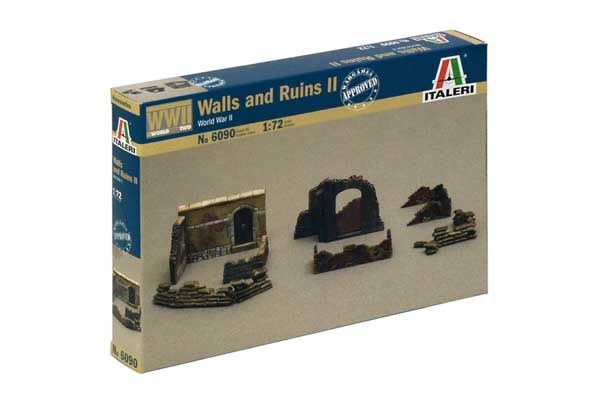 Стіни та руїни (Italeri 6090) 1/72