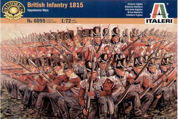 Британська піхота 1815 (Italeri 6095) 1/72
