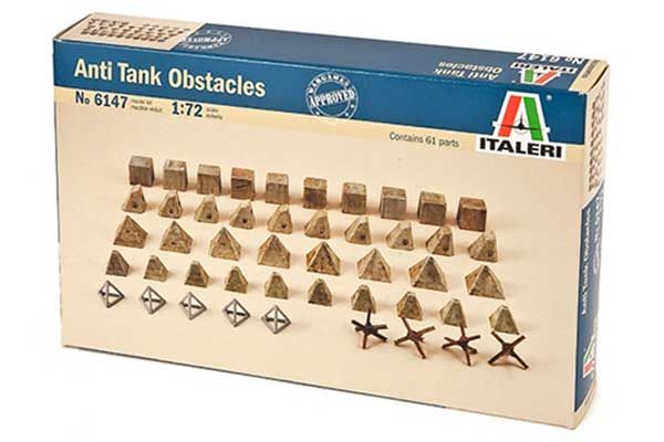 Противотанкові перешкоди (Italeri 6147) 1/72