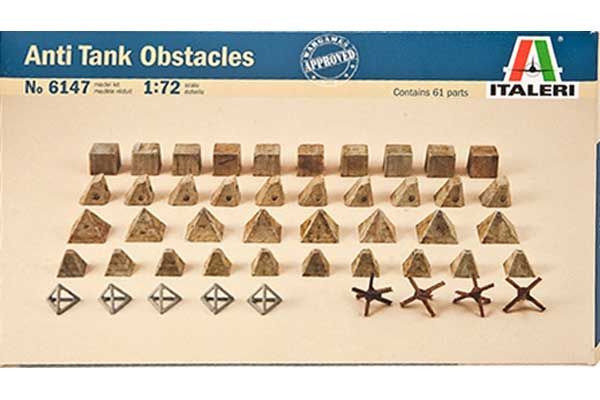 Противотанкові перешкоди (Italeri 6147) 1/72