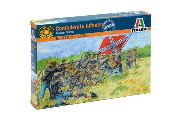 Піхота конфедерації (Italeri 6178) 1/72