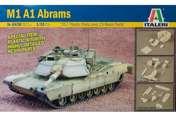 Abrams M1A1 (1/35) ITALERI 6438