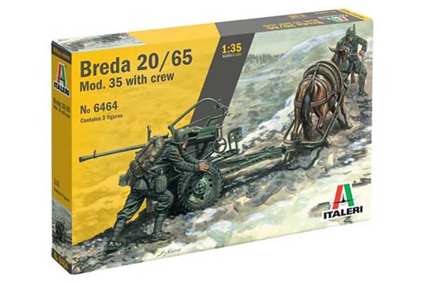 Breda 20/65 Mod. 35 з розрахунком (Italeri 6464) 1/35