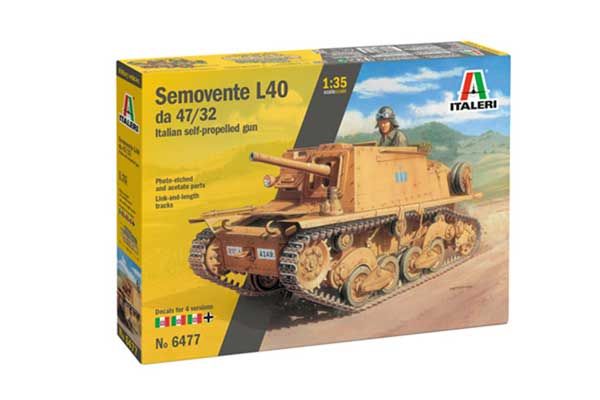 Semovente L40 da 47/32 (Italeri 6477) 1/35