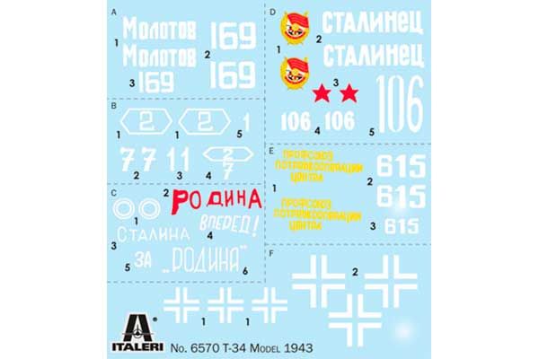 Т-34/76 ранньої версії (Italeri 6570) 1/35