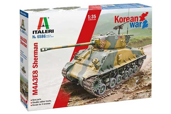 M4A3E8 Sherman (Italeri 6586) 1/35