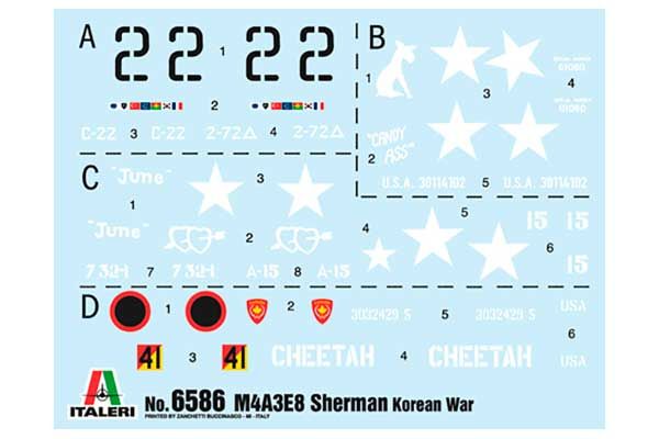 M4A3E8 Sherman (Italeri 6586) 1/35