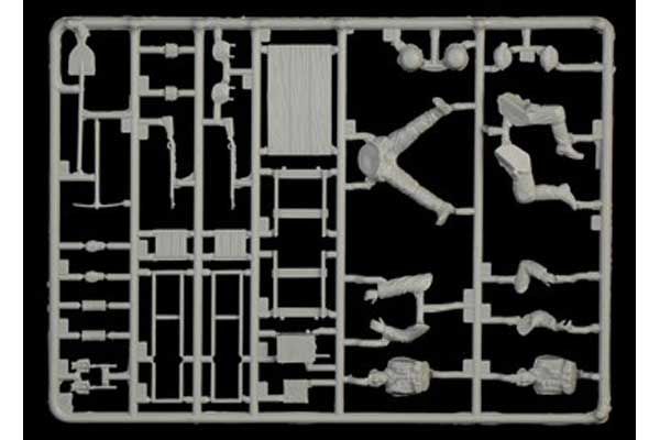 Sd. Kfz. 10 Demag D7 з 7,5 cm leIG 18 і екіпіжем (Italeri 6595) 1/35