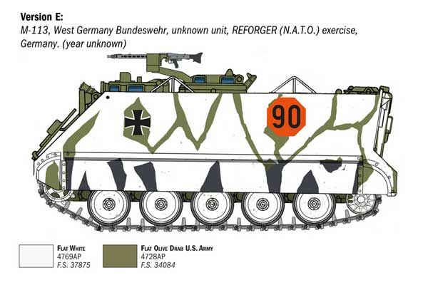 M113A1 (Italeri 6753) 1/35