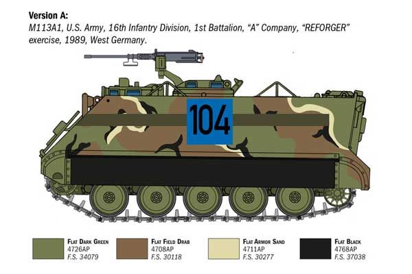 M113A1 (Italeri 6753) 1/35