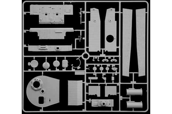 Pz.Kpfw. VI Tiger I Ausf. E пізнього виробництва (Italeri 6754) 1/35