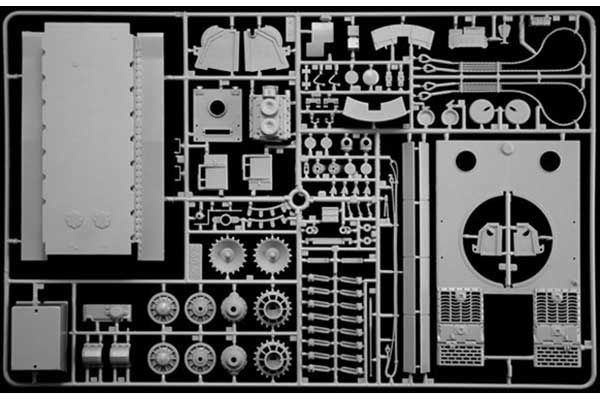 Pz.Kpfw. VI Tiger I Ausf. E пізнього виробництва (Italeri 6754) 1/35