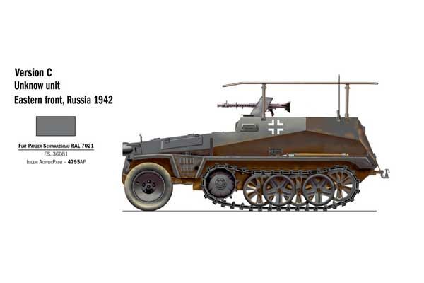 Sd. Kfz. 250/3 (Italeri 7034) 1/72
