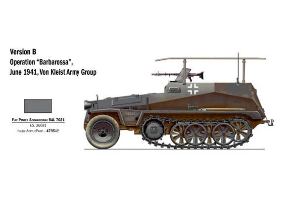 Sd. Kfz. 250/3 (Italeri 7034) 1/72