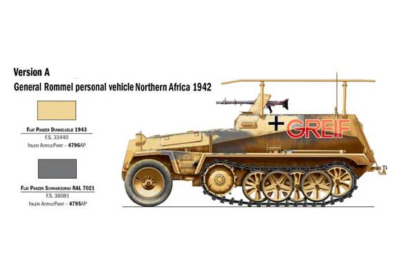 Sd. Kfz. 250/3 (Italeri 7034) 1/72