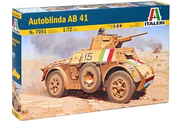 Autoblinda AB 41 (ITALERI 7051) 1/72