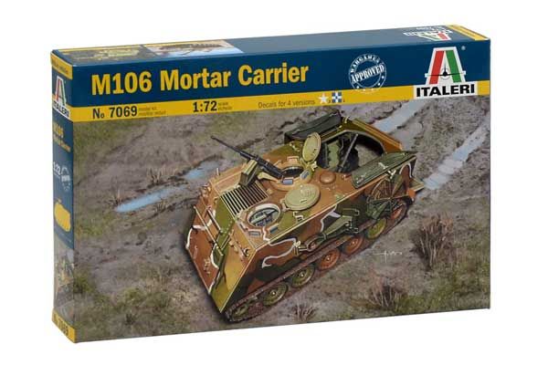M106 з мінометом (ITALERI 7069) 1/72