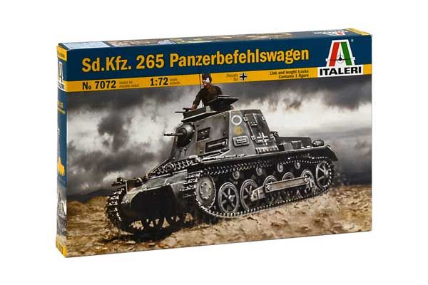 Sd.Kfz..265 Panzerbefehlswagen (ITALERI 7072) 1/72