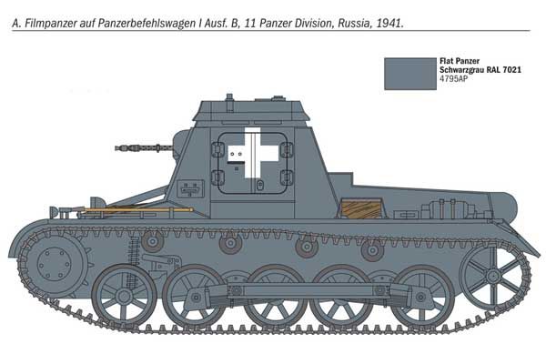 Sd.Kfz..265 Panzerbefehlswagen (ITALERI 7072) 1/72