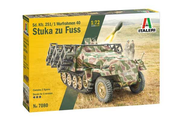 Sd. Kfz. 251/1 Wurfrahmen 40 Stuka zu Fuss (Italeri 7080) 1/72