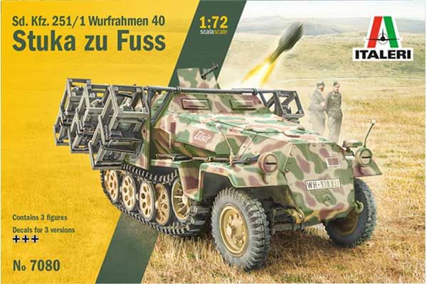 Sd. Kfz. 251/1 Wurfrahmen 40 Stuka zu Fuss (Italeri 7080) 1/72