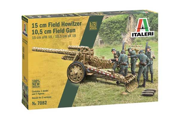 15-см гаубиця / 10,5-см гармата польова (Italeri 7082) 1/72