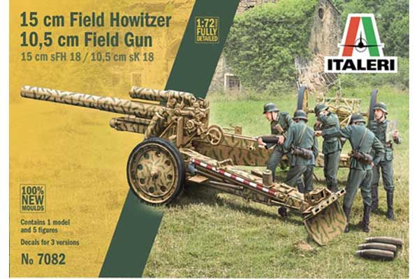 15-см гаубиця / 10,5-см гармата польова (Italeri 7082) 1/72