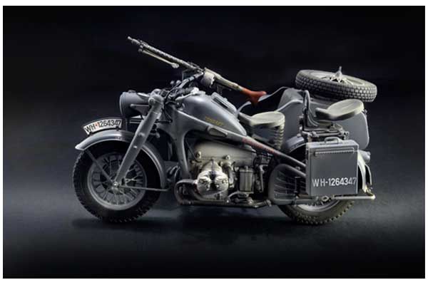 Zundapp KS 750 с коляской (Italeri 7406) 1/9