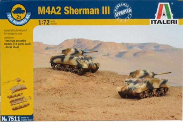 M4A2 Sherman III (Italeri 7511) 1/72