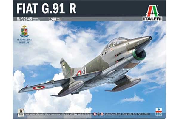 FIAT G.91 R (Italeri 92645) 1/48
