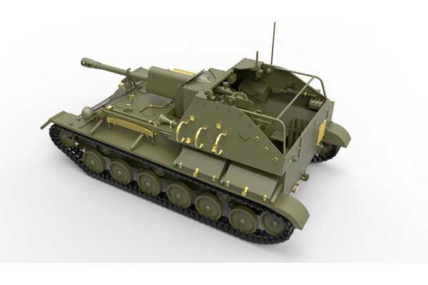 СУ-76М з екіпажем (MiniArt 35262) 1/35