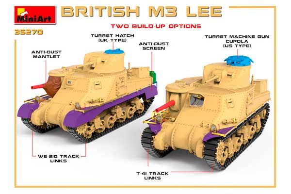 Британський M3 LEE (MiniArt 35270) 1/35